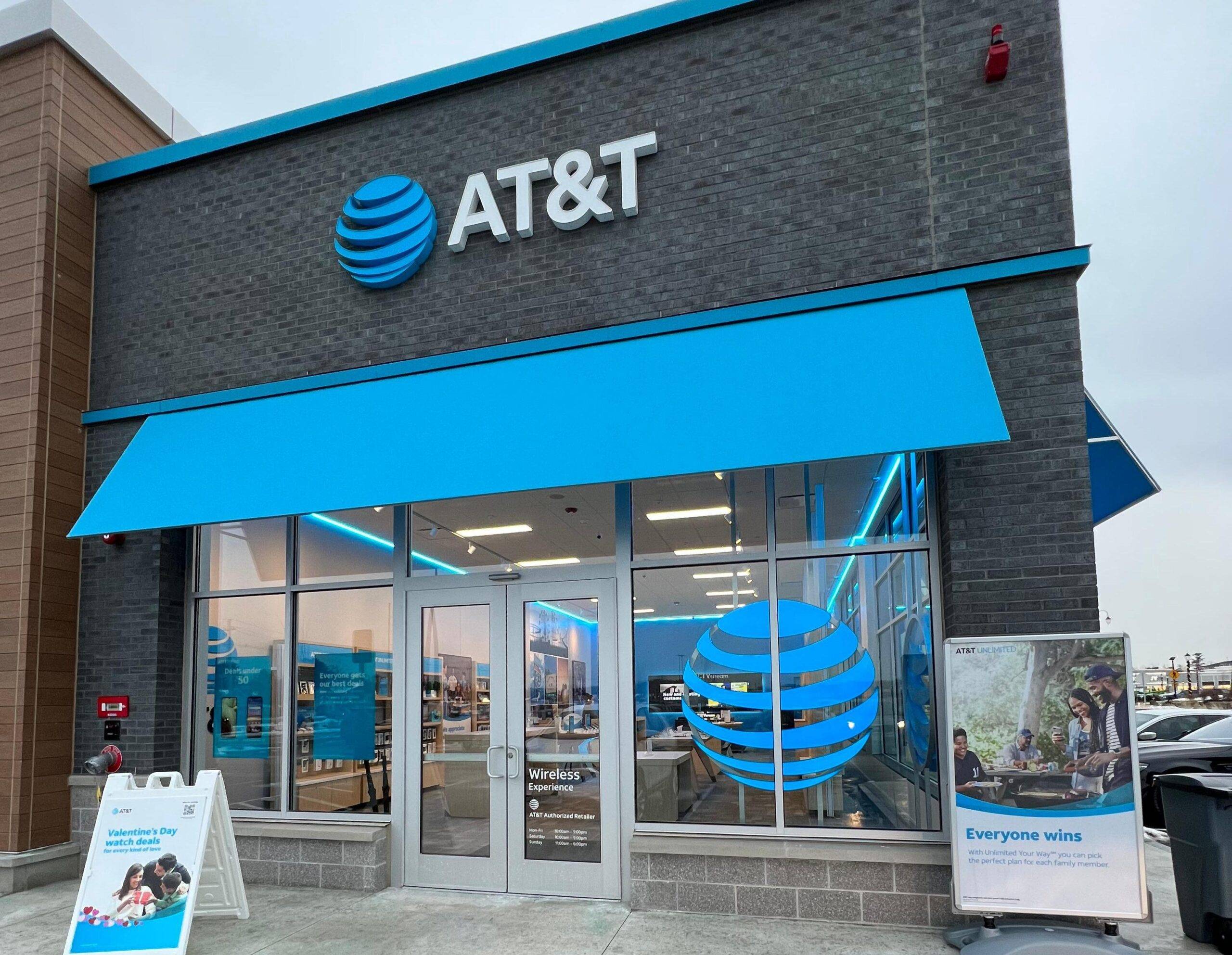 AT&T exterior